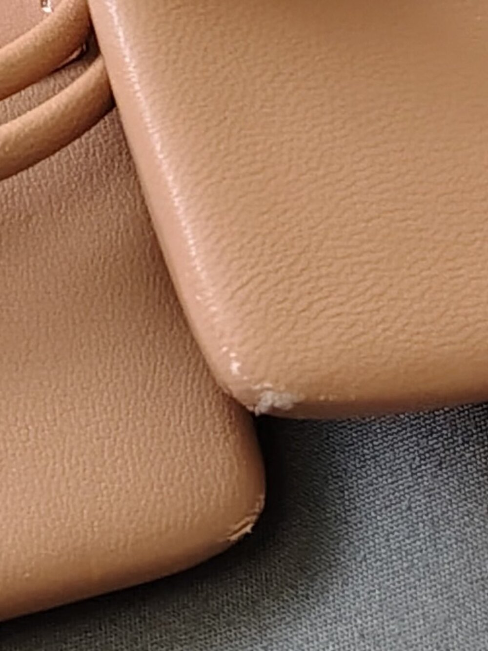 Marc Fisher Women Davia Leather Square Toe Heels Sandal Tan Size 8 - Picture 9 of 9